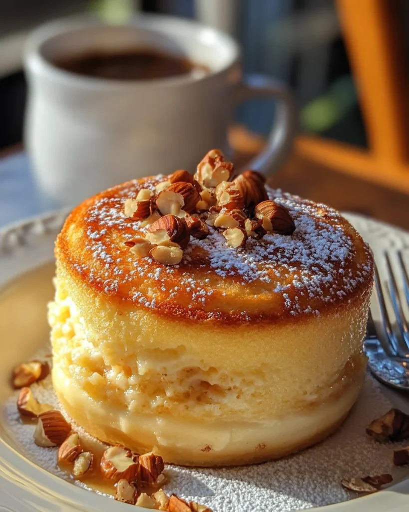 Apple Soufflé with Hazelnuts