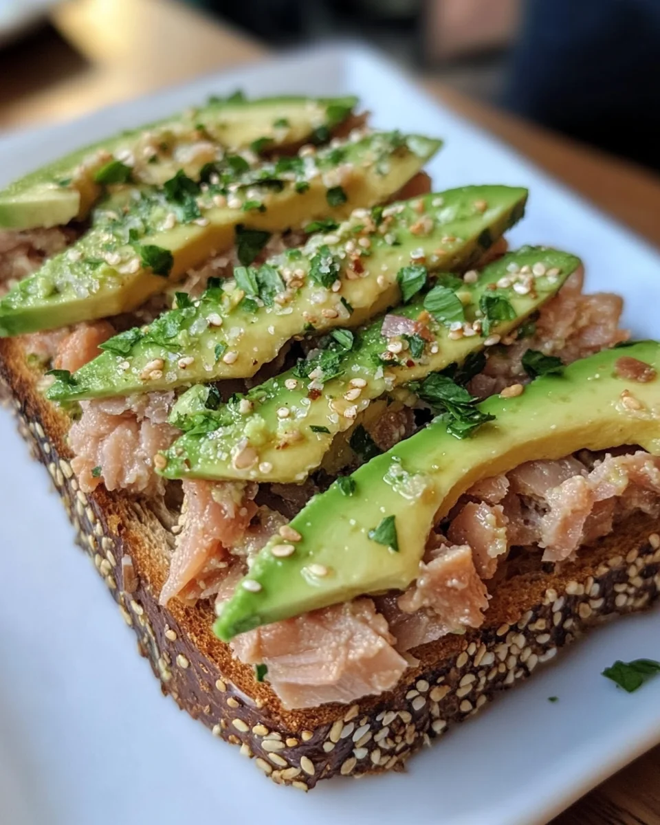 Avocado Tuna Salad Sandwich