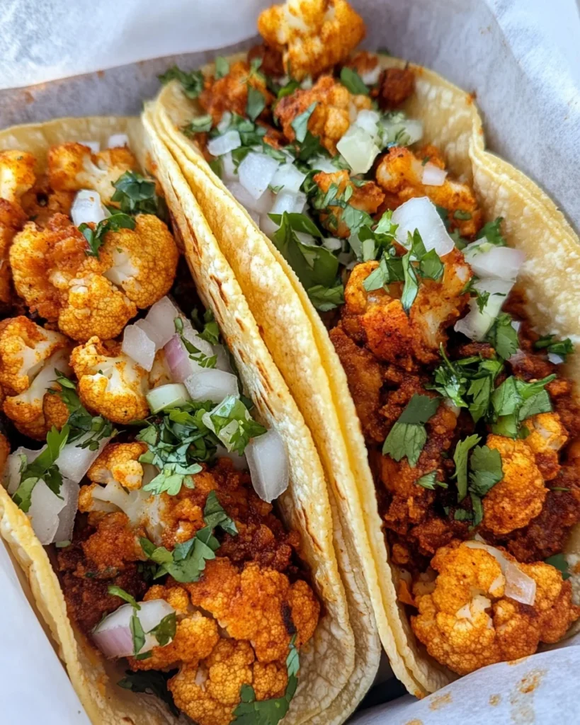 Cajun Cauliflower Tacos
