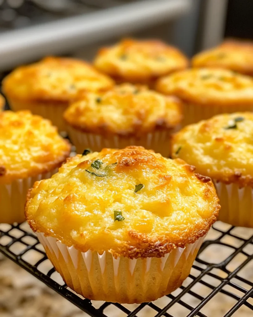Cheddar Jalapeño Muffins