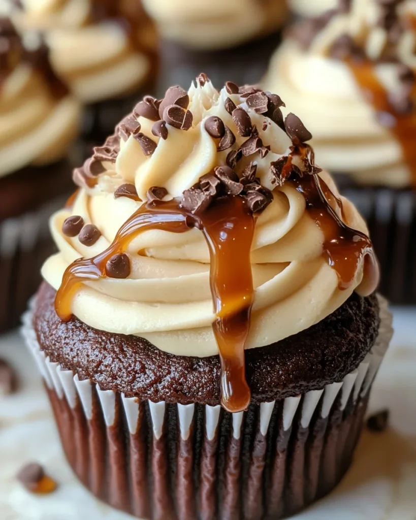 Chocolate Caramel Cupcakes