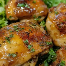 Cider Vinegar-Braised Chicken Thighs Salad: A Tangy, Savory Delight for Every Occasion