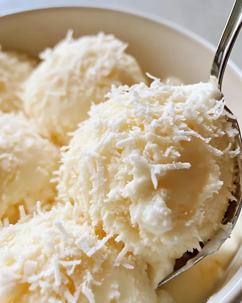 Coconut Mango Sorbet
