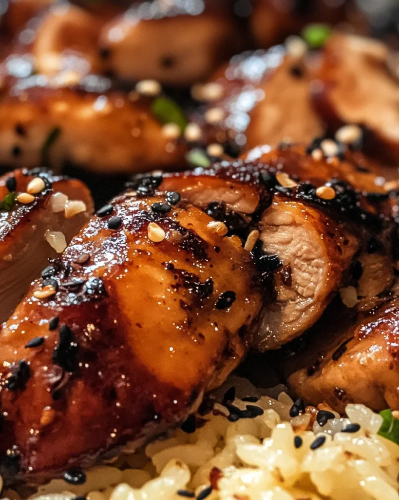 Crock-Pot Teriyaki Chicken and Rice