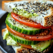 The Ultimate Cucumber-Avocado-Tomato Sandwich Recipe: Fresh, Healthy, and Delicious!