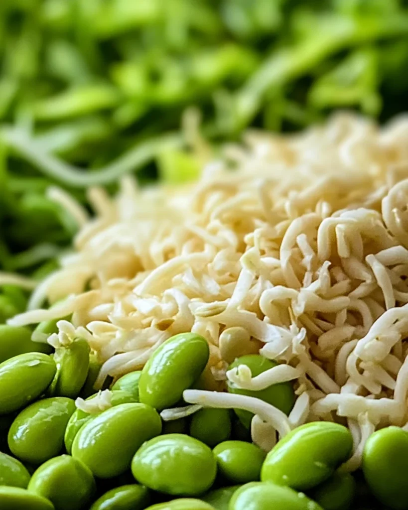 Edamame Peanut Slaw