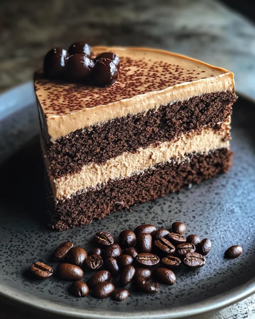 Espresso Almond Cake
