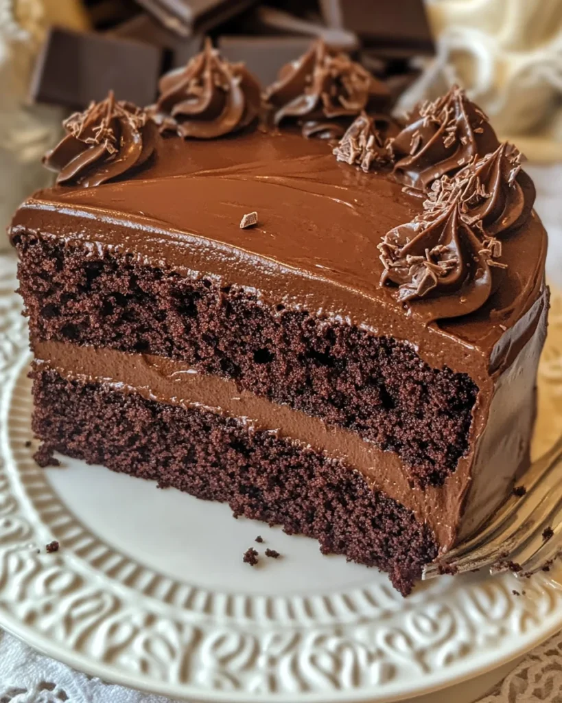 Fudgy Chocolate Dump Cake