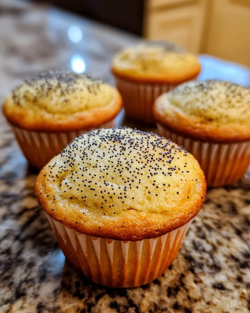 Lemon Poppy Seed Muffins