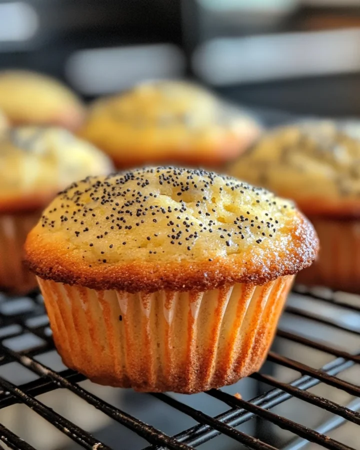 Lemon Poppy Seed Muffins