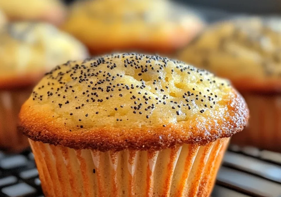 Lemon Poppy Seed Muffins