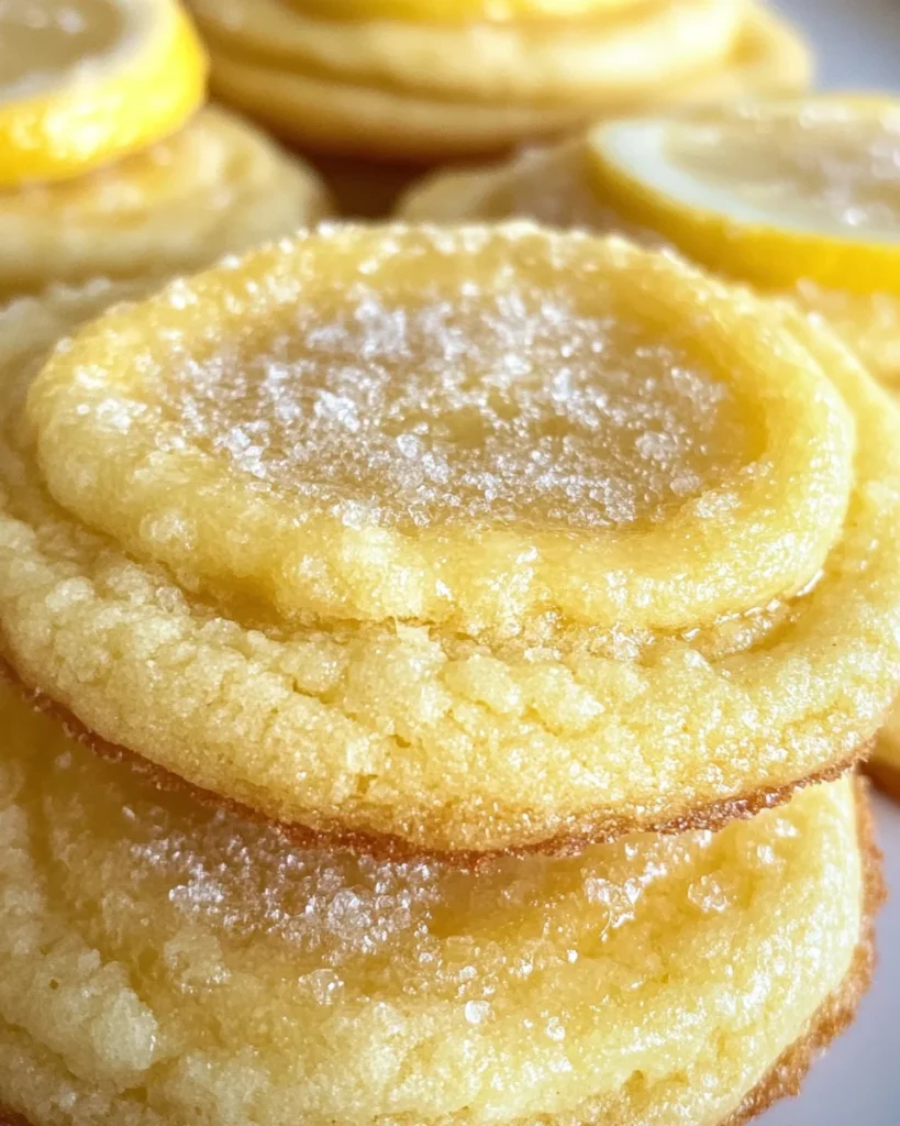 Lemon Sugar Cookies