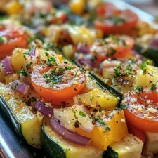 Mediterranean Zucchini Boats: A Flavorful, Healthy Recipe for All