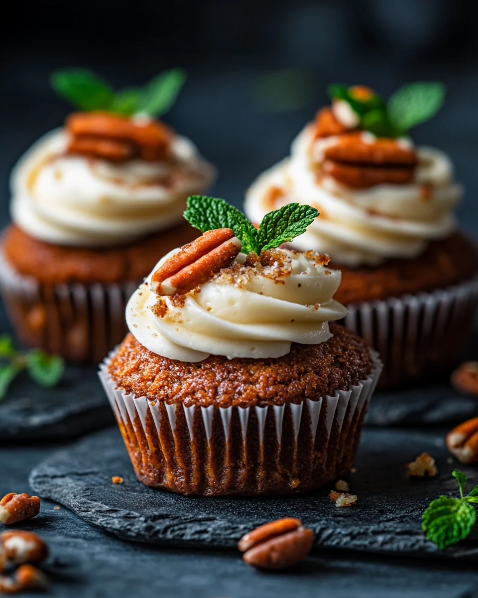 Mini Carrot Cakes