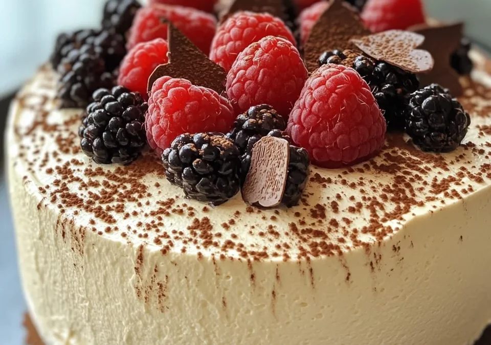 Mocha Mousse Cake
