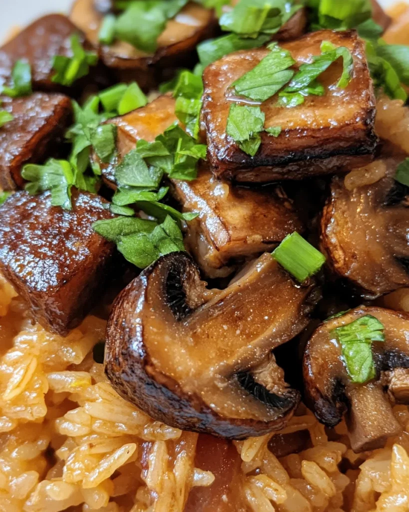 Mushroom Rice Pilaf