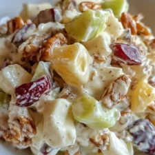 New American Waldorf Salad Recipe with Bacon & Arugula