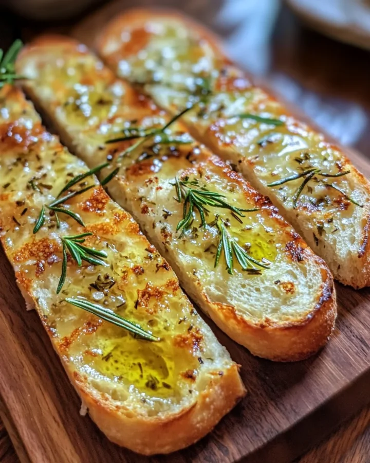 Olive Oil Rosemary Bread 