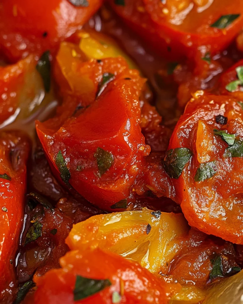 Peperonata Agrodolce Toasts