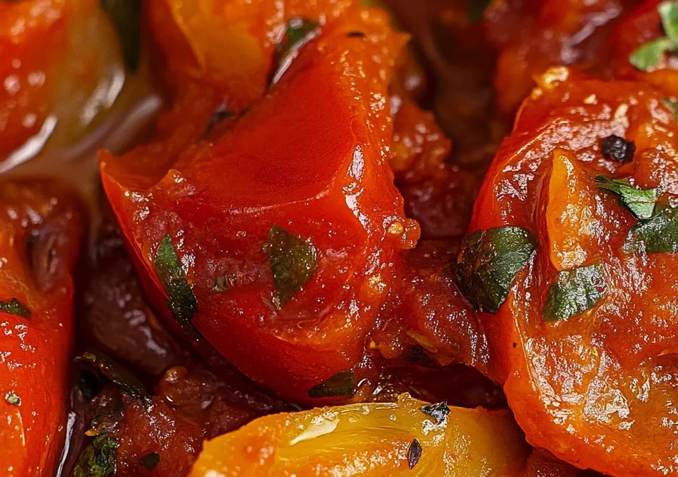 Peperonata Agrodolce Toasts