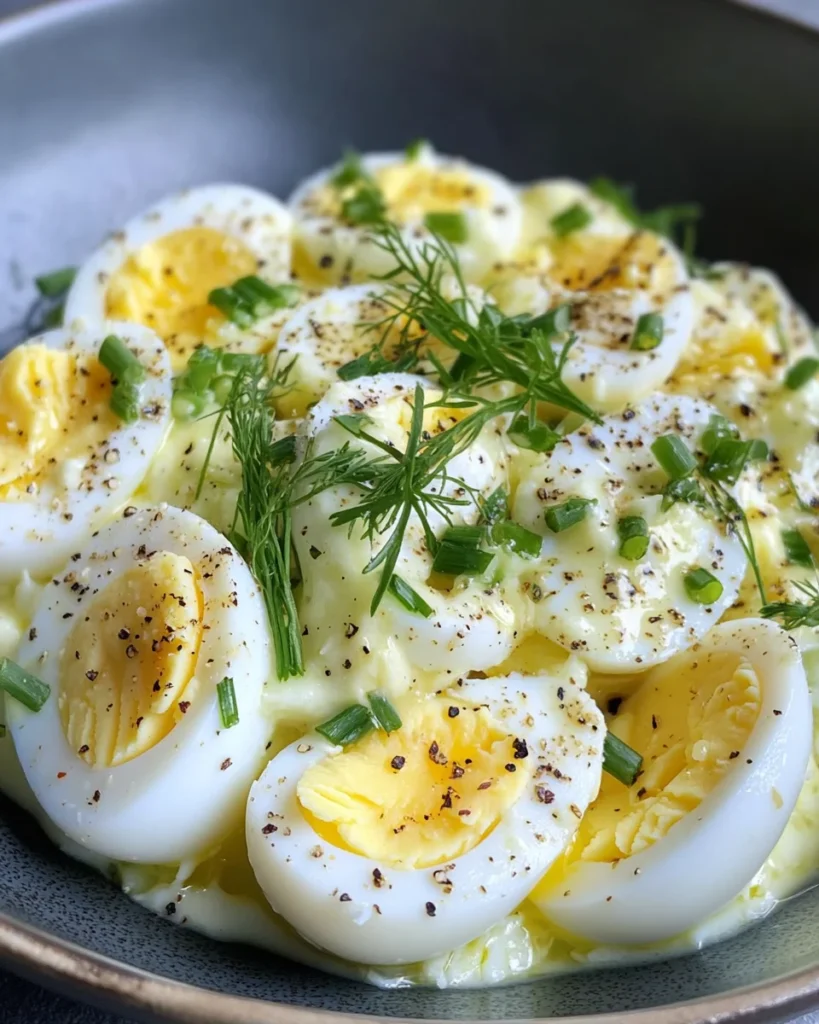 Pickled Egg Salad