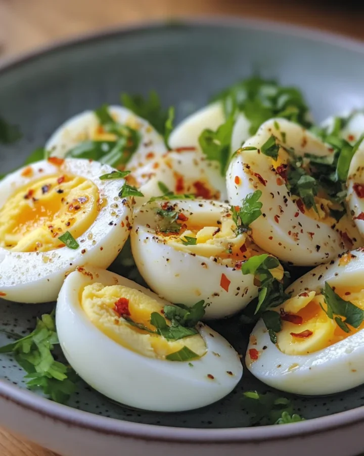 Pickled Egg Salad 