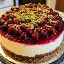 Pistachio Cranberry Cheesecake: A Deliciously Unique Dessert Recipe