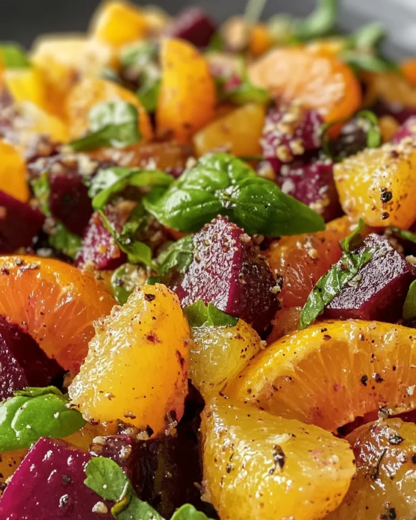 Roasted Beet Citrus Salad
