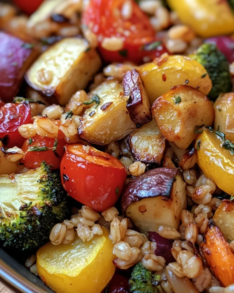 Roasted Veggie Grain Bowl