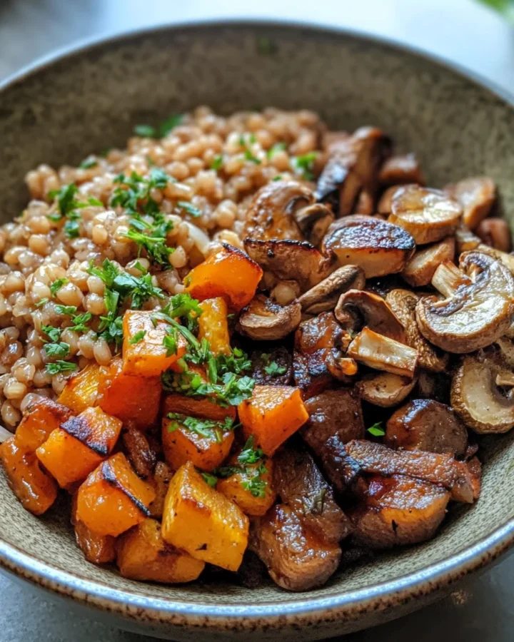 Roasted Veggie Grain Bowl 