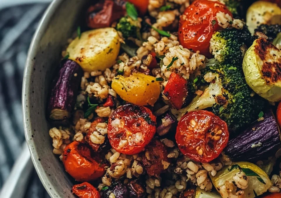 Roasted Veggie Grain Bowl