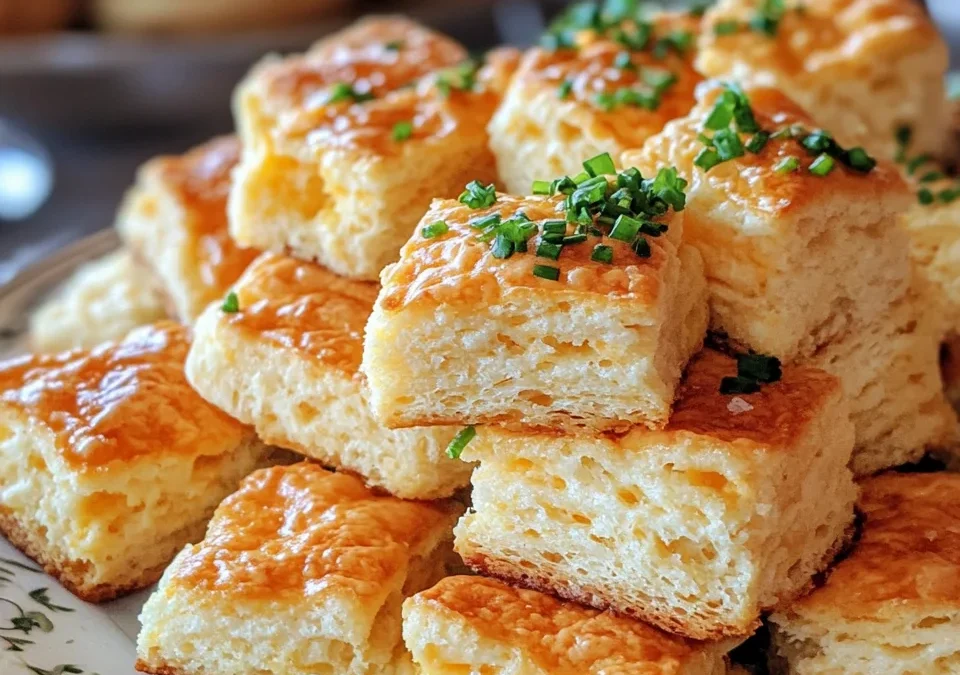 Savory Cheddar & Chive Scones