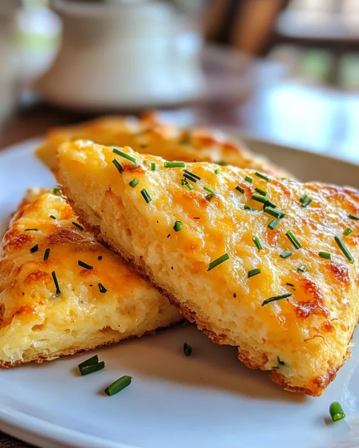 Savory Cheddar & Chive Scones 