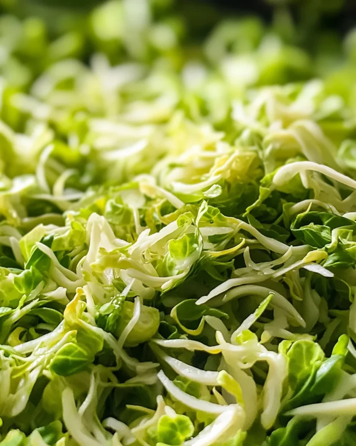 Shaved Brussels Sprouts Salad 