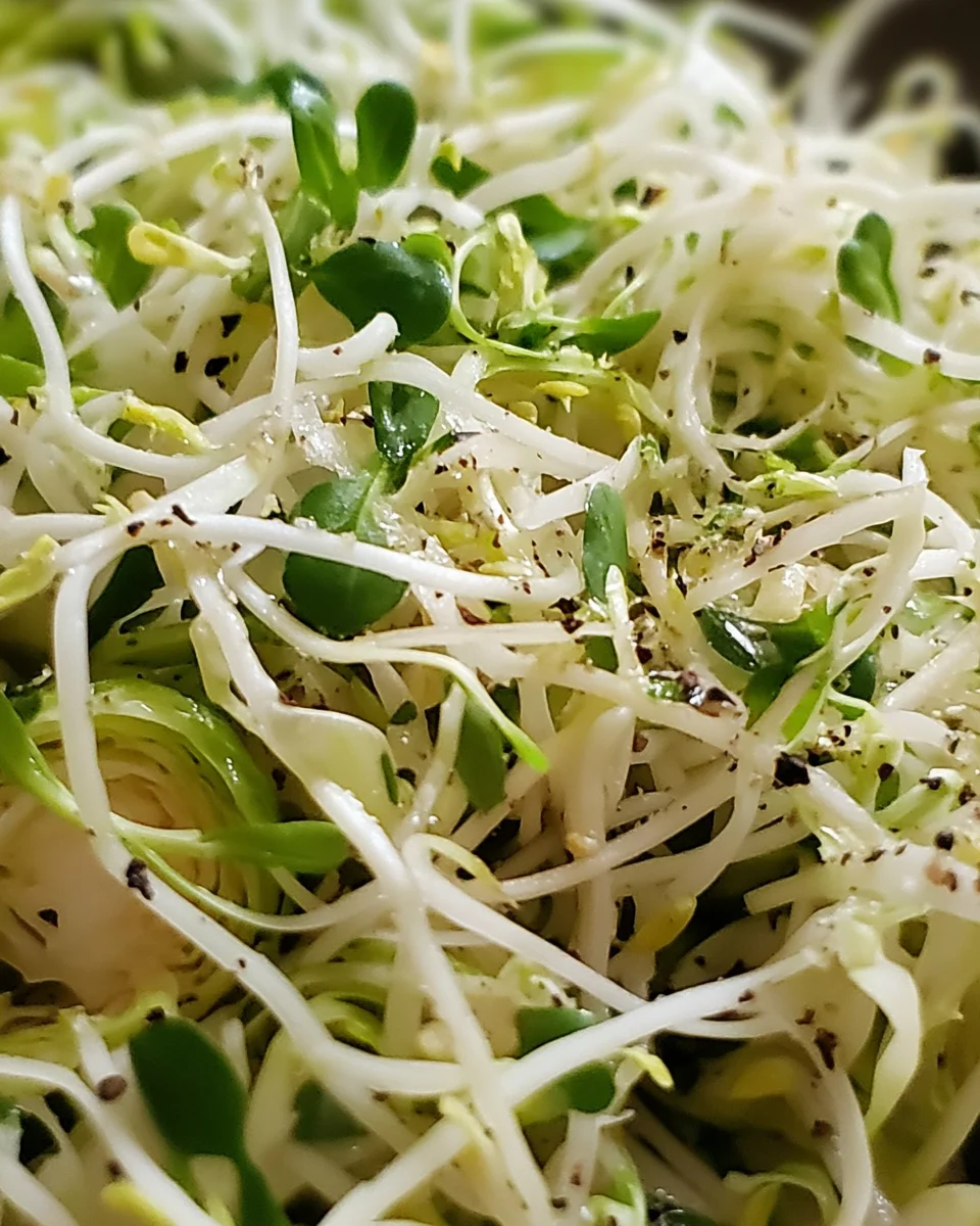 Shaved Brussels Sprouts Salad