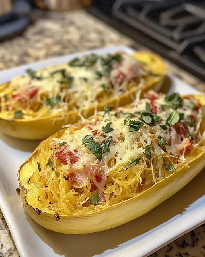 Spaghetti Squash Primavera