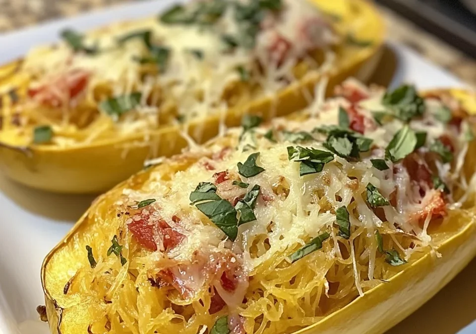 Spaghetti Squash Primavera