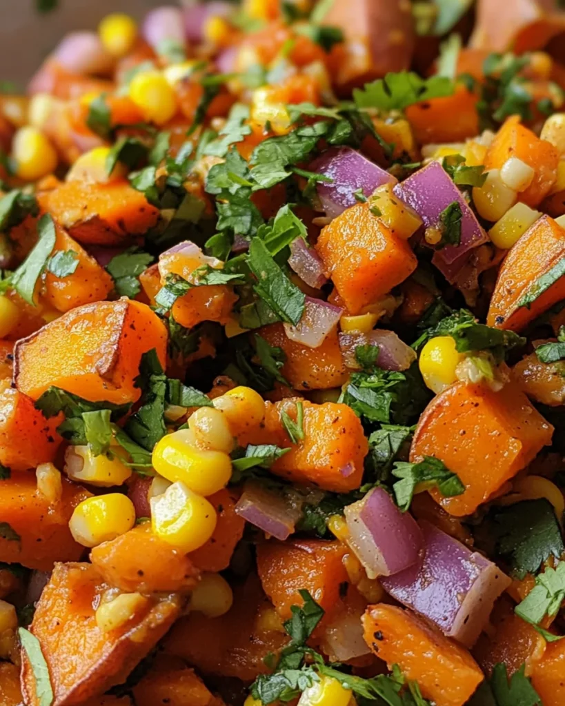 Sweet Potato Corn Salad