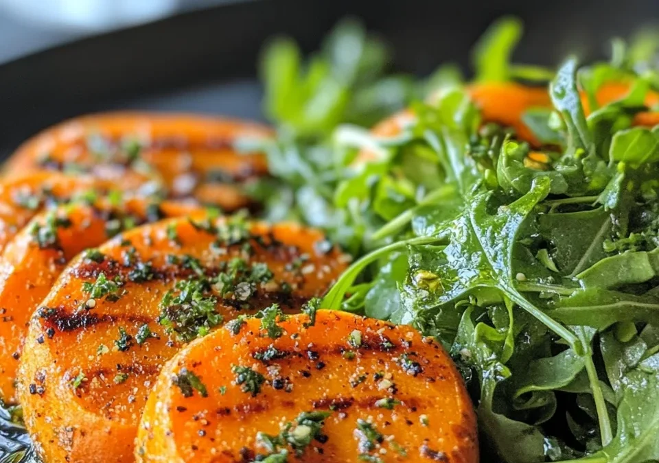 Sweet Potato and Arugula Delight