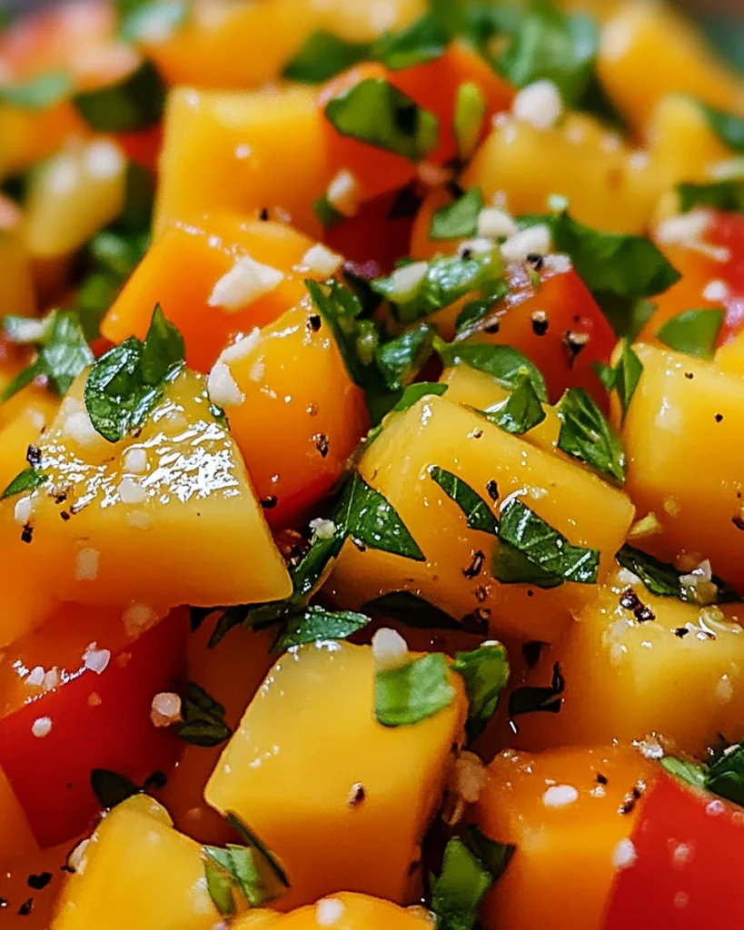 Thai Mango Mint Salad