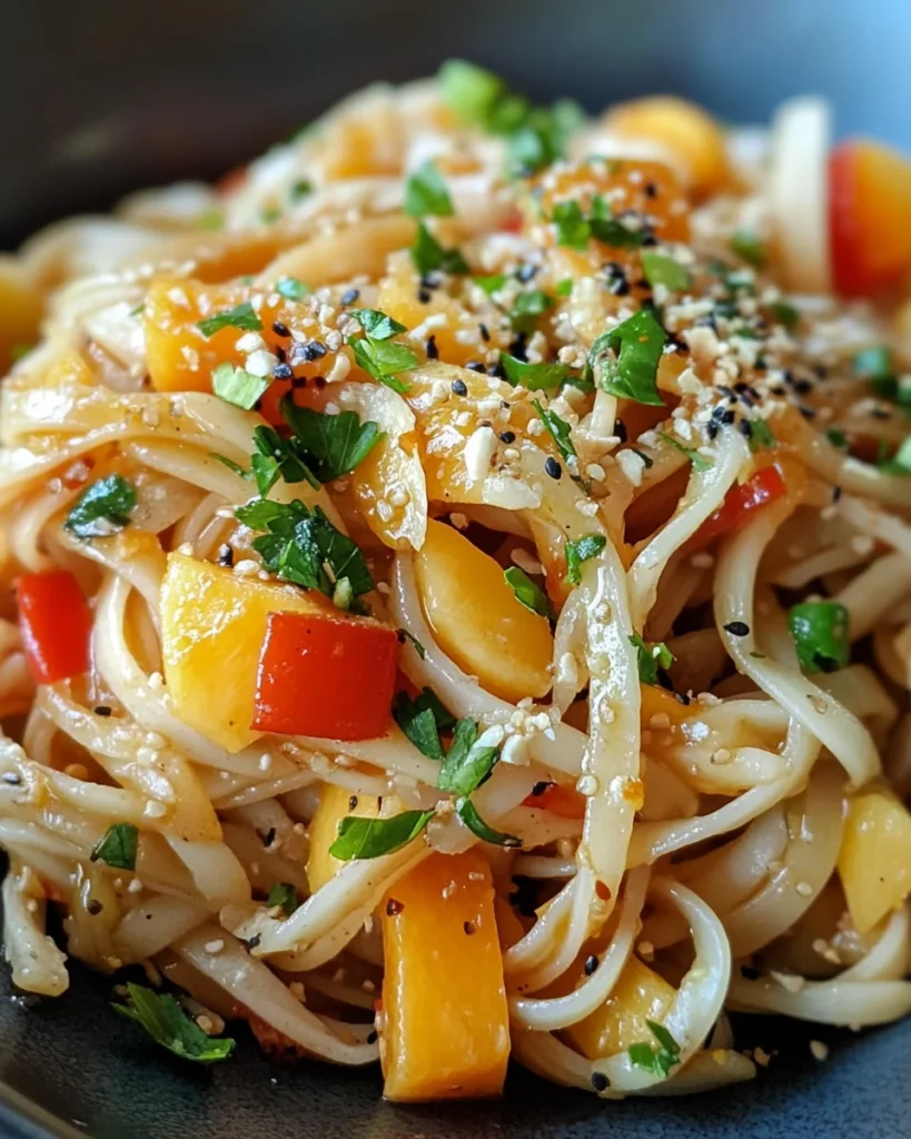 Thai Mango Noodle Salad
