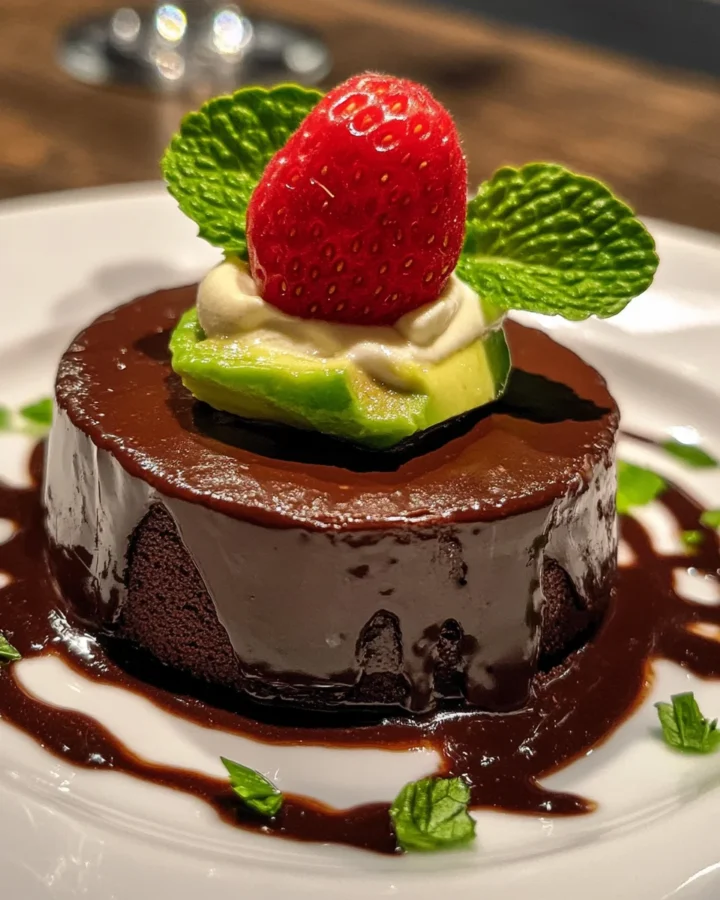 Vegan Chocolate Avocado Mousse 