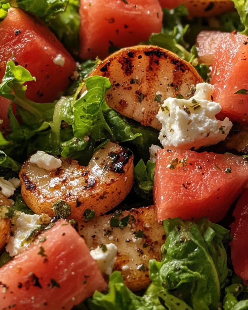 Watermelon and Feta Summer Salad