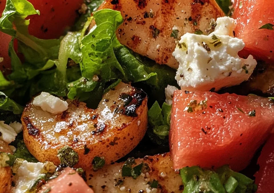 Watermelon and Feta Summer Salad
