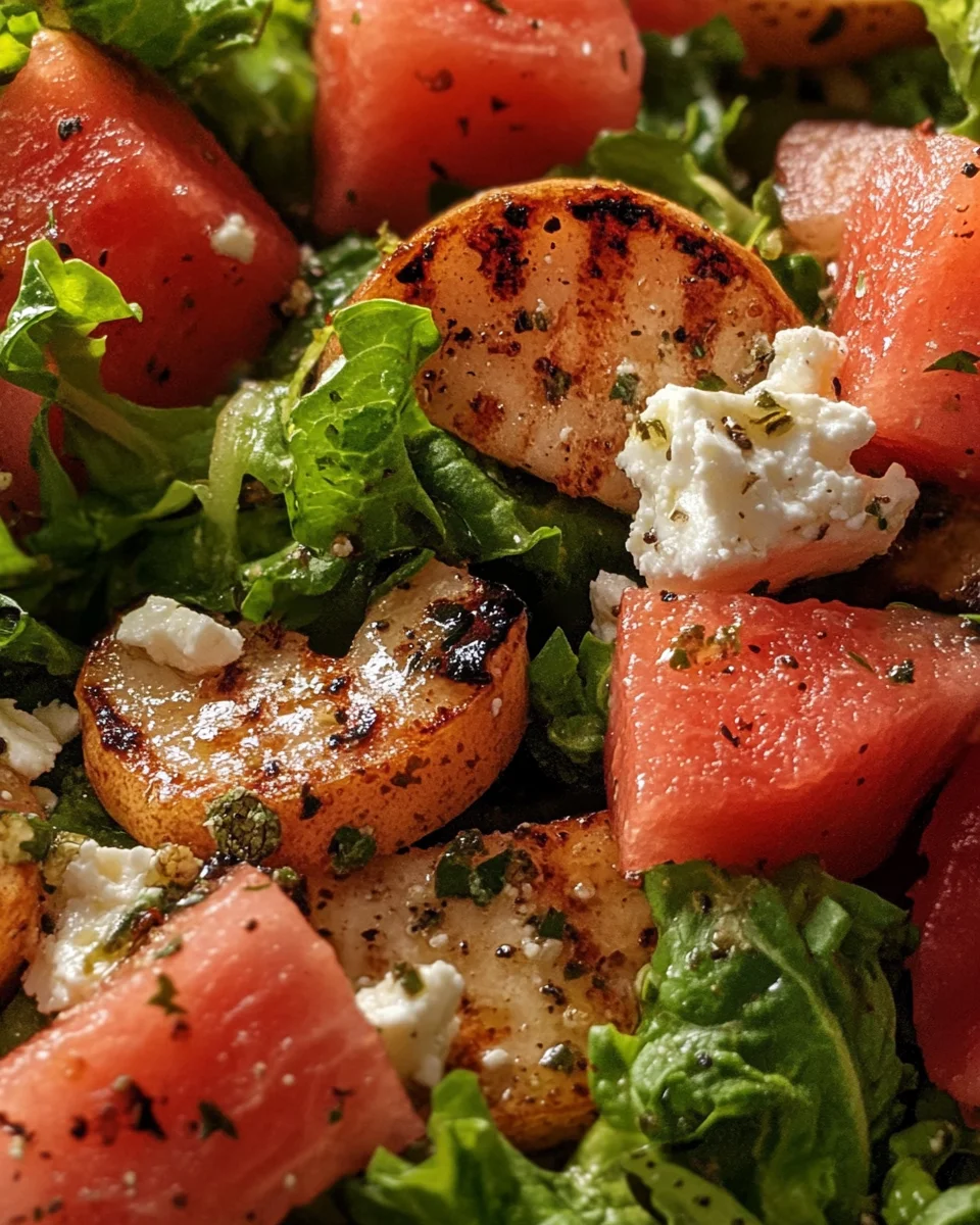 Watermelon and Feta Summer Salad