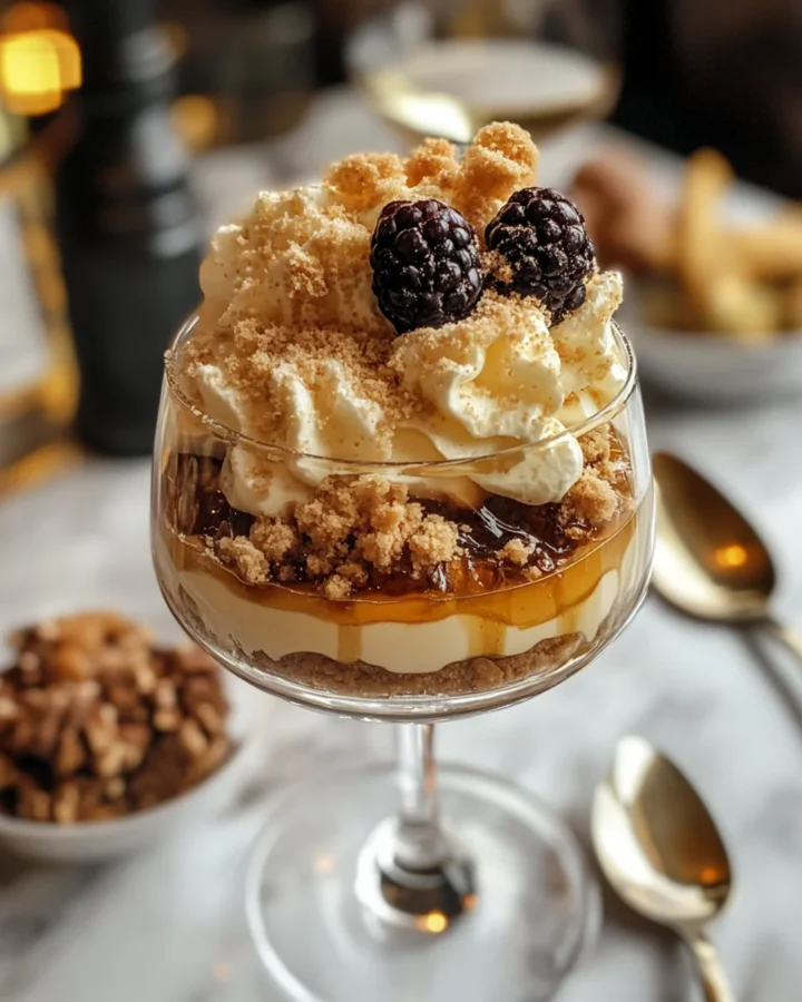 Whiskey and Maple Trifle