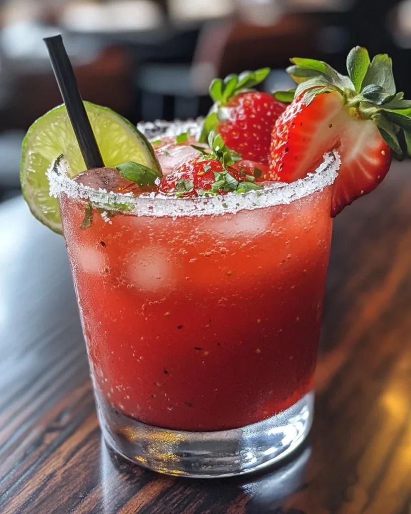 strawberry margarita recipe