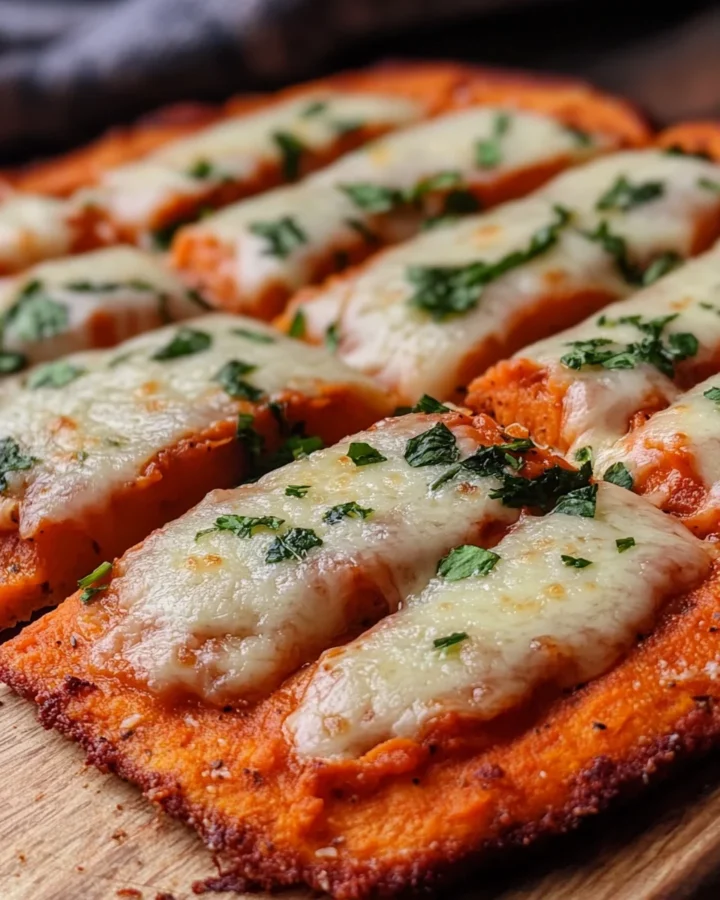 3-Ingredient Sweet Potato Pizza Crust