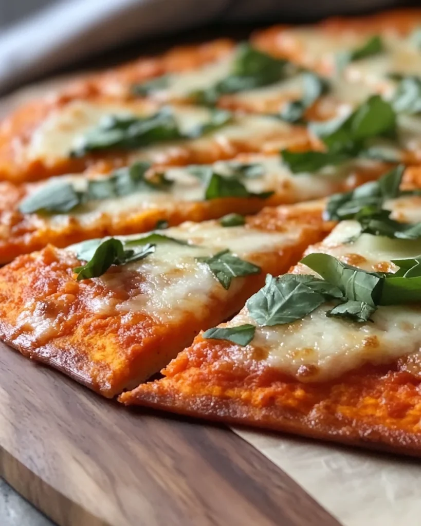 3-Ingredient Sweet Potato Pizza Crust