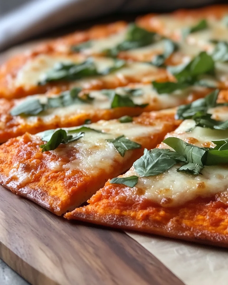 3-Ingredient Sweet Potato Pizza Crust